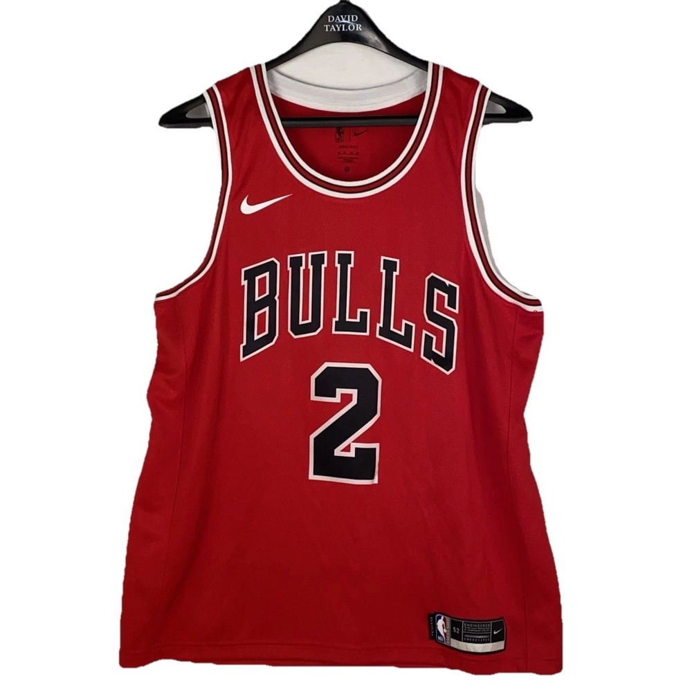 Nike NBA Chicago Bulls Lonzo Ball Maillot Icon‎ Swingman XLMen's